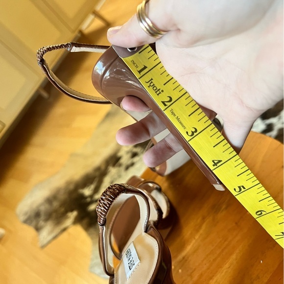 STEVE MADDEN Gracey Womens Patent Stilettos Heel Sandals Size 10‎ NWOT - Picture 9 of 9